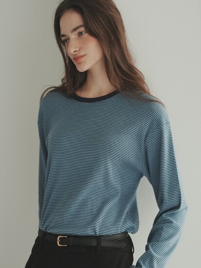 로브로브 [30%+3%쿠폰] SOFT STRIPE TEE