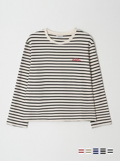 로브로브 [30%+3%쿠폰] [14th reorder] COOL STRIPE T-SHIRT